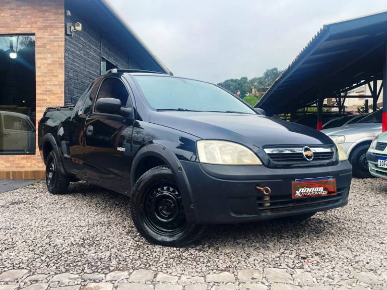 CHEVROLET - MONTANA - 2008/2009 - Preta - R$ 33.900,00