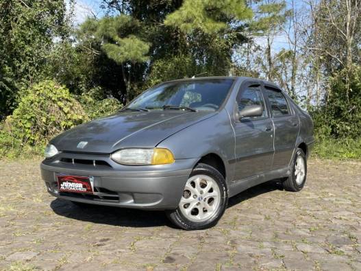 FIAT - SIENA - 1998/1999 - Prata - R$ 15.800,00