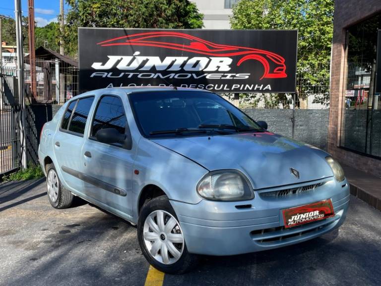 RENAULT - CLIO - 2001/2001 - Cinza - R$ 15.800,00